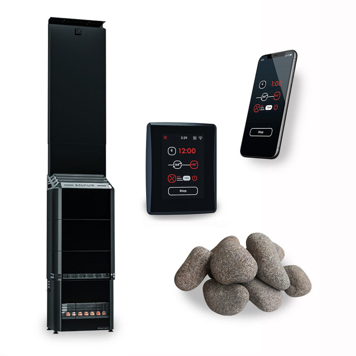 Saunum Air 7 Sauna - Electric Heater Package