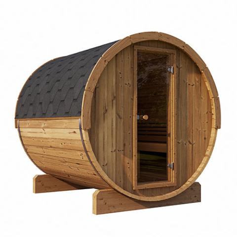 SaunaLife Ergo-series Model E8 - 6 Person Sauna Barrel