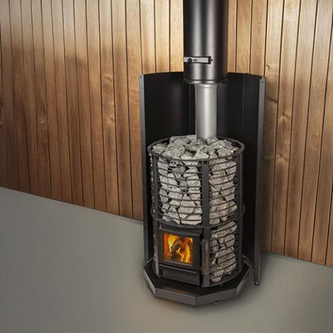 Narvi Inari Wood-Burning Sauna Stove, 16kW