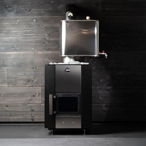 Narvi Kuru Wood-Burning Sauna Stove, Up to 16kW