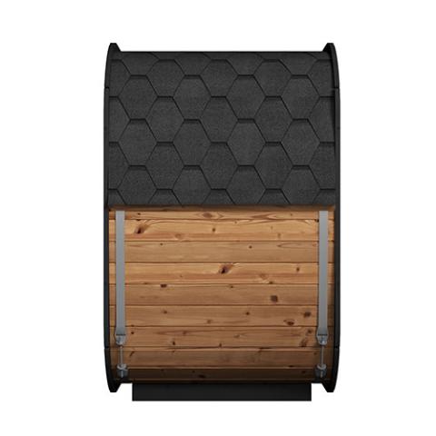 SaunaLife Model CL4G Cube-Series - 3 Person Sauna with glass front