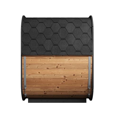 SaunaLife Model CL5G Cube-series - 4 Person Sauna with glass front