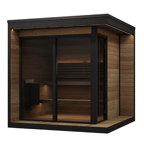 SaunaLife GL6 Outdoor Sauna Kit | 6 Person Sauna