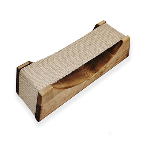 SaunaLife SaunaGear Headrest 1, Wooden Sauna Headrest w/Cloth Neck Support