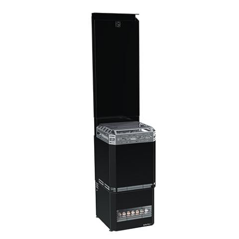Saunum AIR L 15 - Air Series, 15.2kW Sauna Heater w/Climate Equalizer, Black