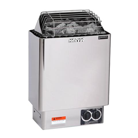 Harvia KIP80B KIP Series, 8kW Sauna Heater, Built-in Controls