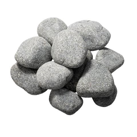 Saunum Heater Stones - Sauna Heater Stones, Rounded Olivine, 5-10cm, 33lbs
