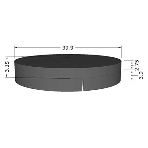 SaunaLife S1 Cover - Insulated Cover for SaunaLife S1 series Hot/Cold plunge tubs