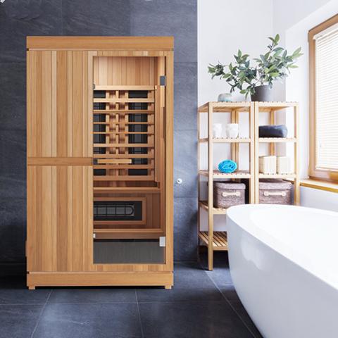 Finnmark FD-4 Trinity Infrared & Steam Sauna Combo - 2 Person Sauna