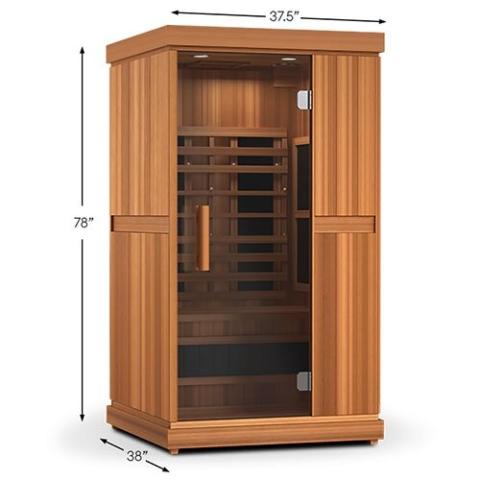 Finnmark FD-1 Full-Spectrum Infrared Sauna - 1 person sauna