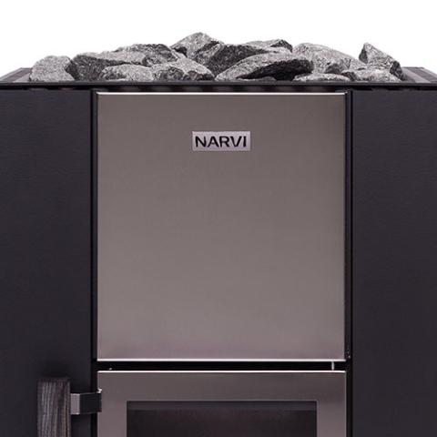 Narvi Kuru Wood-Burning Sauna Stove, Up to 16kW