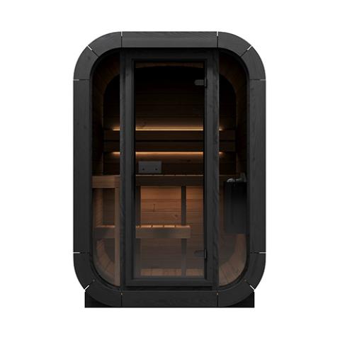 NEW!!! SaunaLife Model CL3G Cube - 2 Person Sauna with glass front