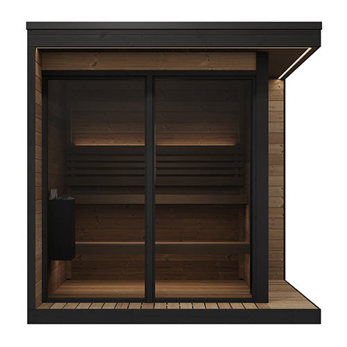 SaunaLife GL6 Outdoor Sauna Kit | 6 Person Sauna