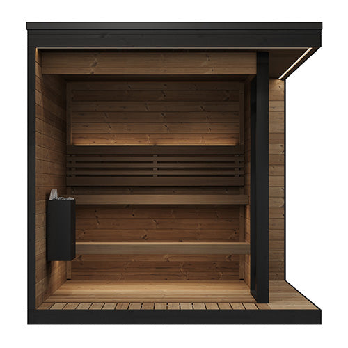SaunaLife GL6 Outdoor Sauna Kit | 6 Person Sauna