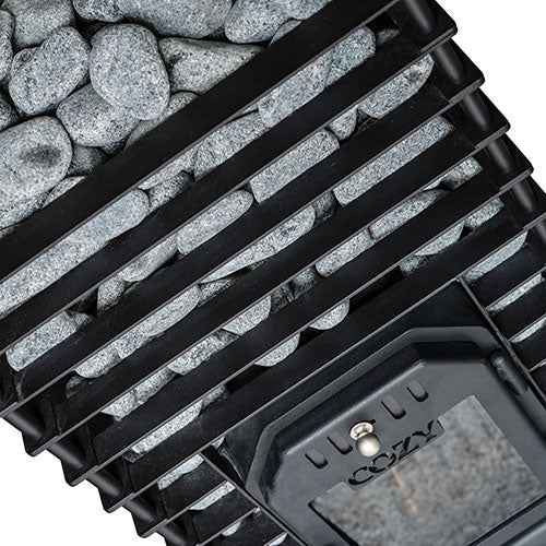 Cozy Heat Quattro Sauna Stove Wood-Burning Sauna Stove, Up to 18kW