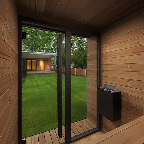 SaunaLife GL4 Outdoor Sauna Kit | 4 Person Sauna