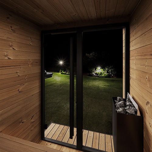 SaunaLife GL4 Outdoor Sauna Kit | 4 Person Sauna